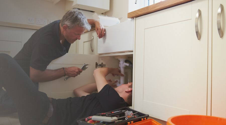 Professional burst pipe repair services in Marlow, OK